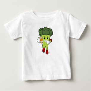 Broccoli op Football Sport