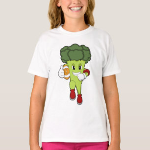 Broccoli op Football Sport T-shirt