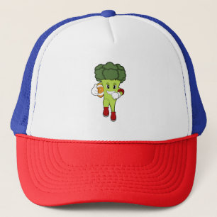 Broccoli op Football Sport Trucker Pet