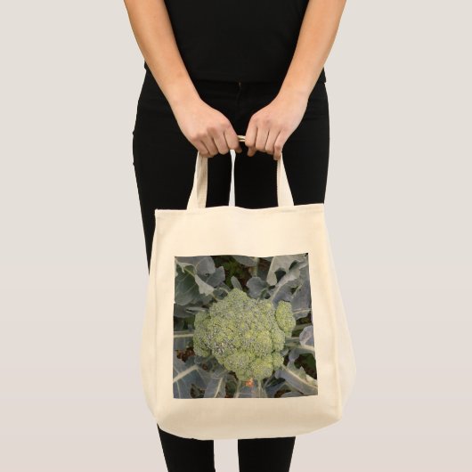 Broccoli Organic Grocery Canvas tas (Voorkant (product))