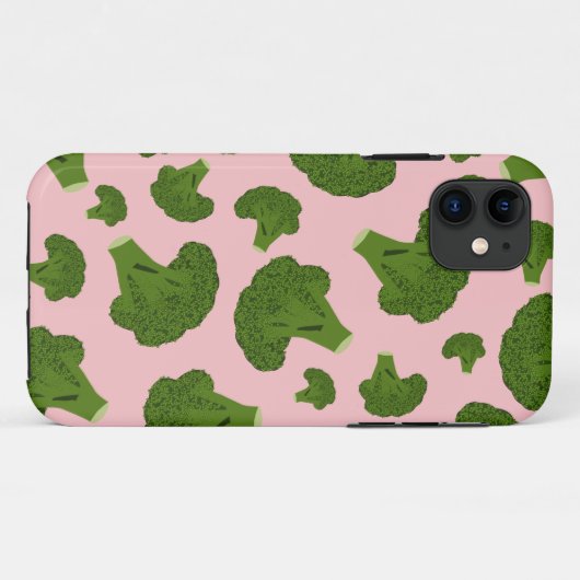 Broccoli Pattern Case-Mate iPhone Case (Achterkant (horizontaal))