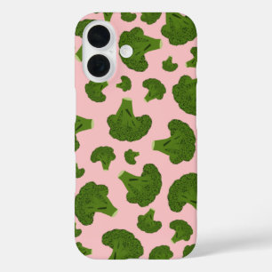 Broccoli Pattern iPhone 16 Hoesje
