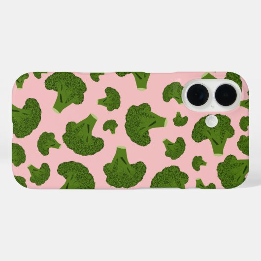 Broccoli Pattern Case-Mate iPhone Case (Achterkant (horizontaal))