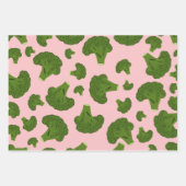 Broccoli Pattern Inpakpapier Vel (Voorkant)