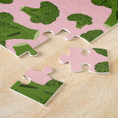 Broccoli Pattern Legpuzzel (Zijkant)