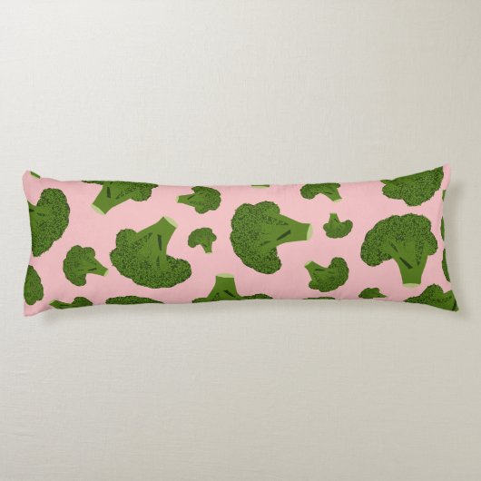 Broccoli Pattern Lichaamskussen (Achterkant)