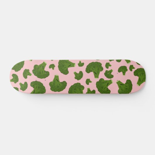 Broccoli Pattern Persoonlijk Skateboard (Horizontaal)