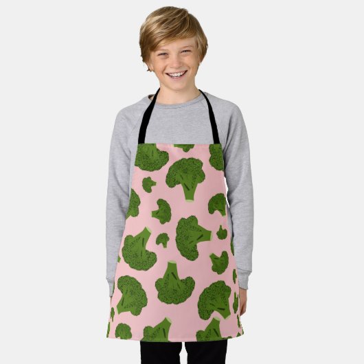 Broccoli Pattern Schort (Gedragen)