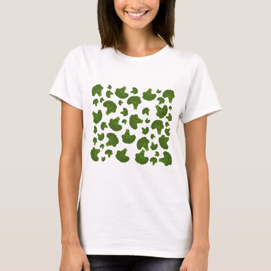 Broccoli Pattern T-shirt (Voorkant)