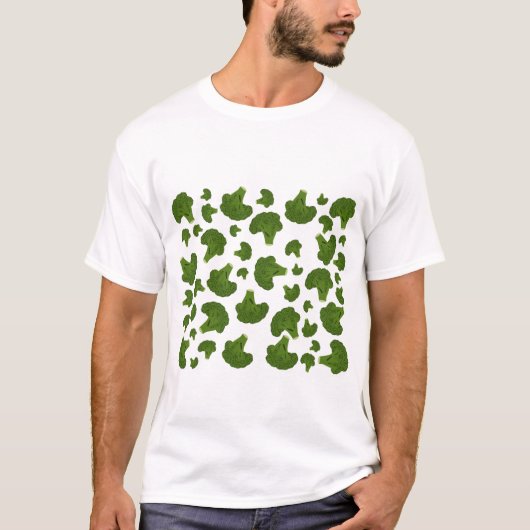 Broccoli Pattern T-shirt (Voorkant)