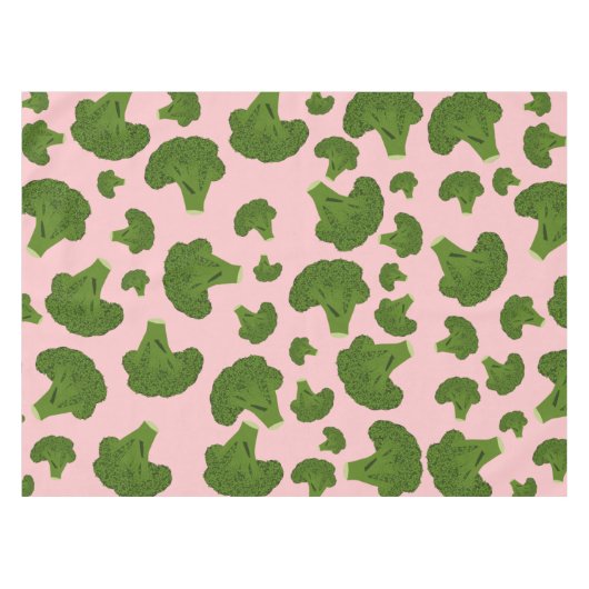 Broccoli Pattern Tafelkleed (Voorkant (Horizontaal))