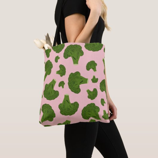 Broccoli Pattern Tote Bag (Dichtbij)