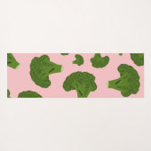 Broccoli Pattern Yogamat (Achterkant (horizontaal))