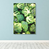 Broccoli Photo Canvas (Insitu (Houten vloer))