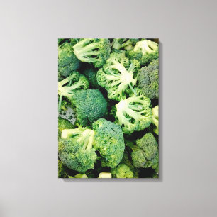 Broccoli Photo Canvas Afdruk