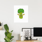 Broccoli Poster (Thuiskantoor)