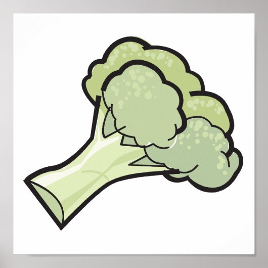 broccoli poster (Voorkant)