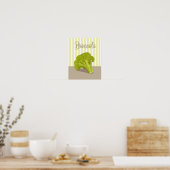 Broccoli-poster Poster (Keuken)