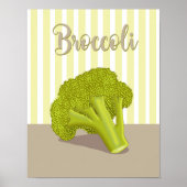 Broccoli-poster Poster (Voorkant)