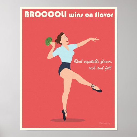Broccoli Poster voor speciale acties - 11 x 14 (Voorkant)
