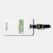 Broccoli Revolution Vegans Veggies and Vegetarian Bagagelabel (Voorkant horizontaal)