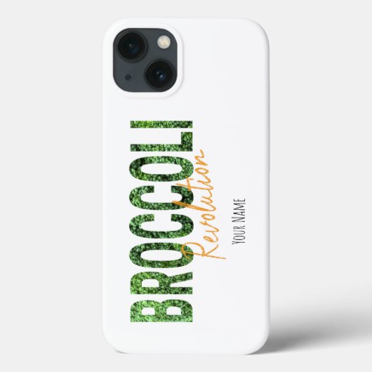 Broccoli Revolution Vegans Veggies and Vegetarian Case-Mate iPhone Case (Achterkant)