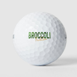 Broccoli Revolution Vegans Veggies and Vegetarian Golfballen