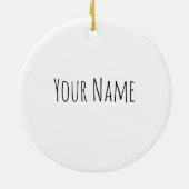 Broccoli Revolution Vegans Veggies and Vegetarian Keramisch Ornament (Achterkant)