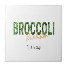 Broccoli Revolution Vegans Veggies and Vegetarian Tegeltje