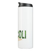 Broccoli Revolution Vegans Veggies and Vegetarian Thermosbeker (Geroteerd rechts)