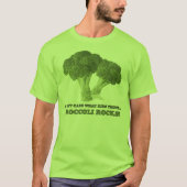 Broccoli Rocks T-Shirt (groen) (Voorkant)