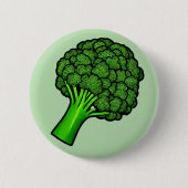 Broccoli Ronde Button 5,7 Cm (Voorkant)