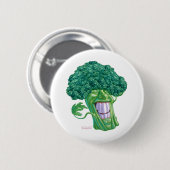 broccoli ronde button 5,7 cm (Voorkant /achterkant)