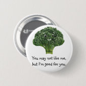 Broccoli Ronde Button 5,7 Cm (Voorkant /achterkant)