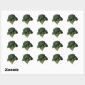 Broccoli Ronde Sticker (Vel)