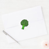 Broccoli Ronde Sticker (Envelop)