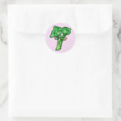 Broccoli Ronde Sticker (Tas)