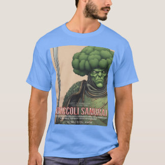 Broccoli Samurai grappig T-shirt