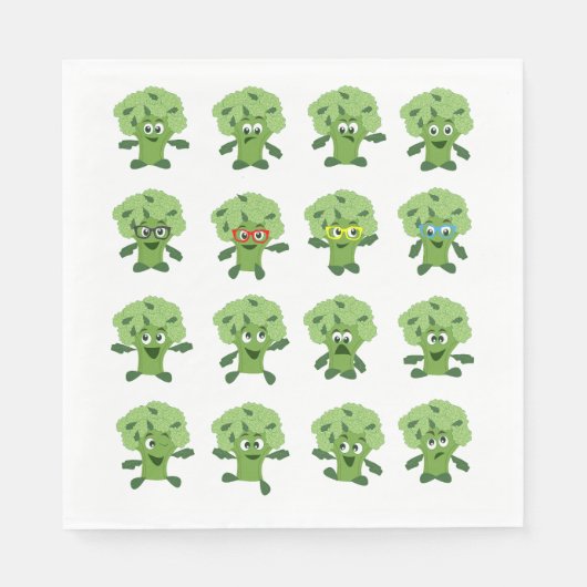 broccoli servet (Voorkant)