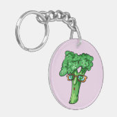 Broccoli Sleutelhanger (Voorkant Links)