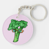 Broccoli Sleutelhanger (Achterkant)