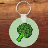 Broccoli Sleutelhanger (Achterkant)
