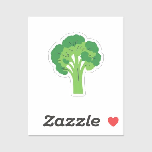 Broccoli Sticker (Vel)