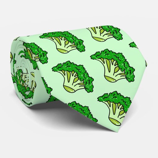 broccoli stropdas (Opgerold)