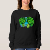 Broccoli Sunset - Broccoli Trui (Voorkant)