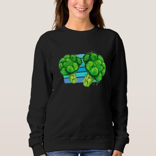 Broccoli  Sunset - Broccoli Trui (Voorkant)