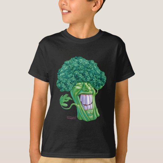 broccoli t-shirt (Voorkant)