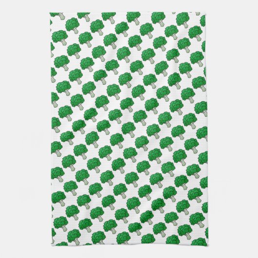 Broccoli Theedoek (Verticaal)