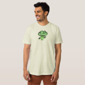 broccoli traditioneel vegan t-shirt (Voorkant volledig)