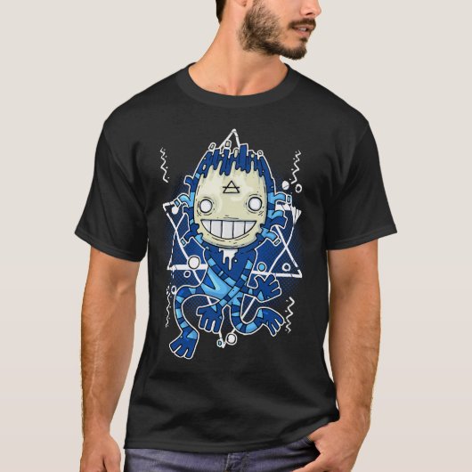 Broccoli vechter humor. t-shirt (Voorkant)